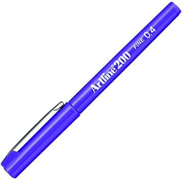 Writing Pen 0.4mm Purple Artline Ref EK200